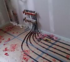 Plancher Chauffant
Circuit salle d'eau
Cellier RDC