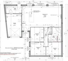 Plan définitif de la maison