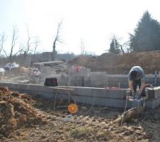 D&eacute;but du vide sanitaire, avec un petit loup&eacute; de longueur en cours de correction au moment de la photo.