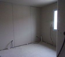 Fin du montage des cloisons