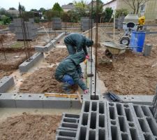 Montage du vide sanitaire