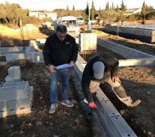 Montage du vide sanitaire