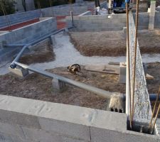 Pose des poutres KP1