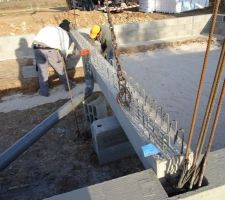 Pose des poutres KP1