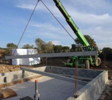 Pose des poutres KP1