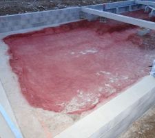 Pose du plancher : poutelles et hourdis KP1