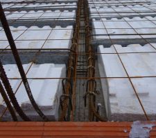 Pose du plancher : poutelles et hourdis KP1