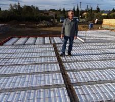 Pose du plancher : poutelles et hourdis KP1