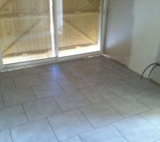 10 septembre : carrelage bureau