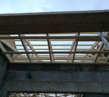 Jour 2 : La charpente est mise en place ! (Garage)