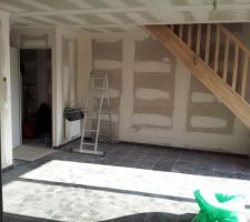 Opération ponçage terminée...