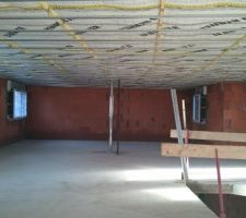 Isolation du plafond etage