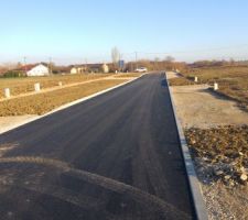 Voici l'entr&eacute;e de notre lotissement