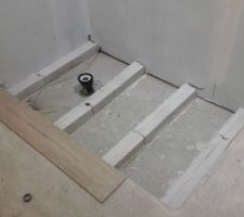 Préparation de la base pour les receveurs de douche