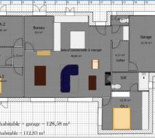 Plan bidouillé avec orientation