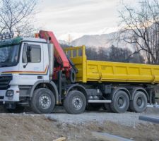 Camion maçonnerie savoyarde