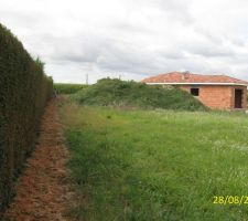 La construction de notre voisine est bien avanc&eacute;e