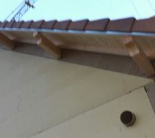 D&eacute;bord de toit