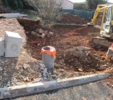 Travaux de lotissement en cours