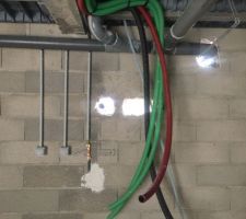 Évacuations sous sol