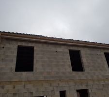 Charpente terminée, trop cool