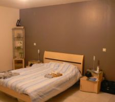 Notre chambre, manque encore la d&eacute;co