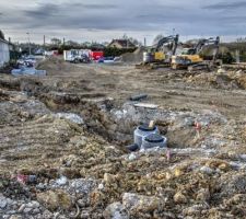 Mise en place des reseaux EP et EU.
Photos retraitées HDR.