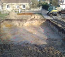Terrassement pour fondations et vide sanitaire