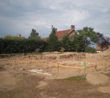 Piquetage de la maison