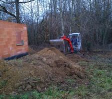 Remise à plat du terrain (une partie)