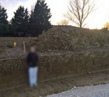 Terrassement de la voirie par le lotisseur