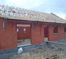 La charpente est posée