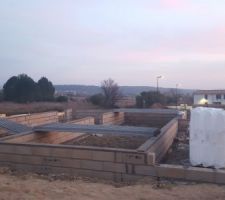 Livraison des poutrelles