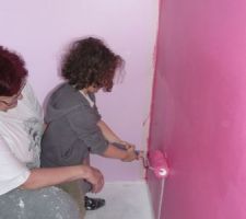 Peintures chambre Chloé