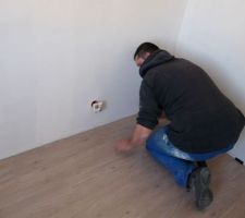 Parquet chambre d'amis