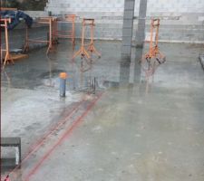 &Eacute;l&eacute;vation des murs du sous-sol