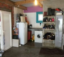 Démolition mur du cellier pour aménagement garage