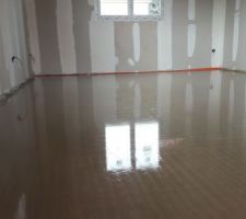 Dalle de ravoirage du salon