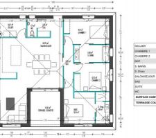 Plan de notre maison