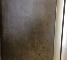 Certainement les porte de notre futur placard de chambre