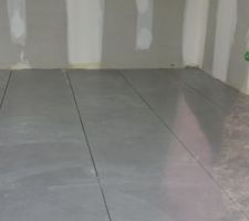 Pose du carrelage