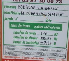 Voilà notre magnifique panneaux
