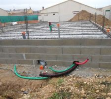 Et voila le plancher le reseau les treillis et la dalles
