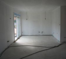 Et voila l'agrandissement fini avec la sous couche