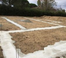 Les fondations de la maison...