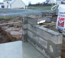 Apr&egrave;s 3 semaines de s&eacute;chage le chantier &agrave; repris hier !