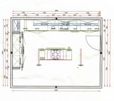 Plan de la cuisine