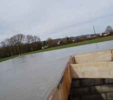 La dalle de l'&eacute;tage est coul&eacute;e ! ! !