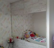 Portes des dressings posees!
