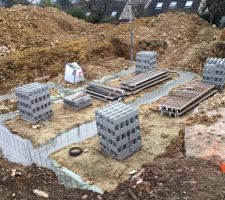 De belles fondations (ce que je n'avais pas sur la maison précédente)